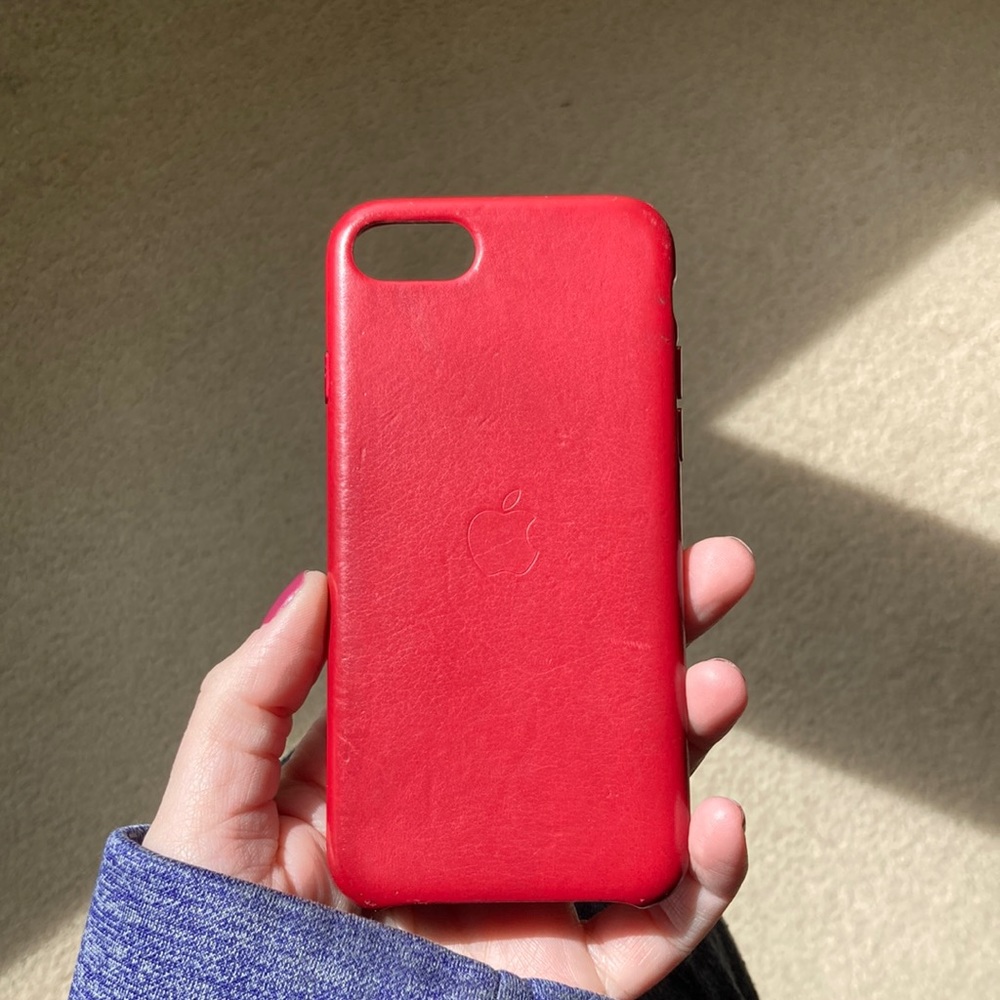 Leather Apple Case iPhone SE